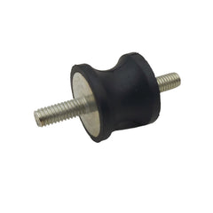 Gummi Metallpuffer M6 x 15 mm