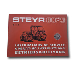 Manuale operativo del trattore Steyr 8075