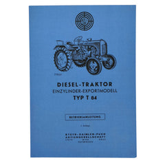 Steyr T84, Betriebsanleitung