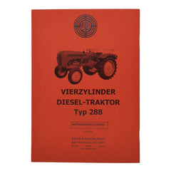 Steyr 288, 4-Zylinder, Betriebsanleitung