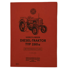 Steyr 280 a, 4-Zylinder, Betriebsanleitung