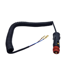 Spiralkabel mit Stecker