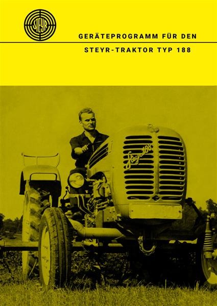 188 Geräteprogramm für den Traktor