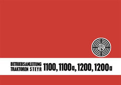1100 1100a 1200 1200a Traktor Betriebsanleitung