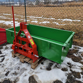 Kippmulde M100 Fritz 1,70x1,00x0,40 Grün Rot