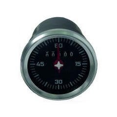 Stundenzähler Ø 60mm mit Chromring