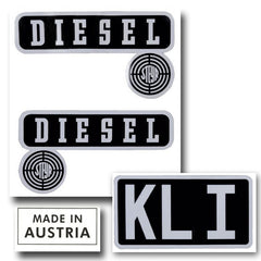 Steyr T80 Aufkleber-Set zu Motorhaube