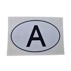 Aufkleber A Österreich Groß