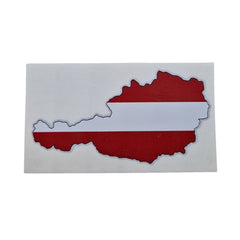 Aufkleber A Österreich - Europa
