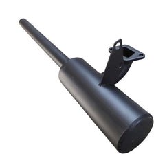 Auspufftopf nach oben lackiert zu Steyr T80 und T84