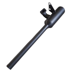 Auspufftopf nach oben lackiert zu Steyr T80 und T84