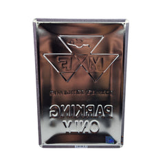 Blechschild - Massey Ferguson Parking only von hinten