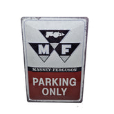Blechschild - Massey Ferguson Parking only