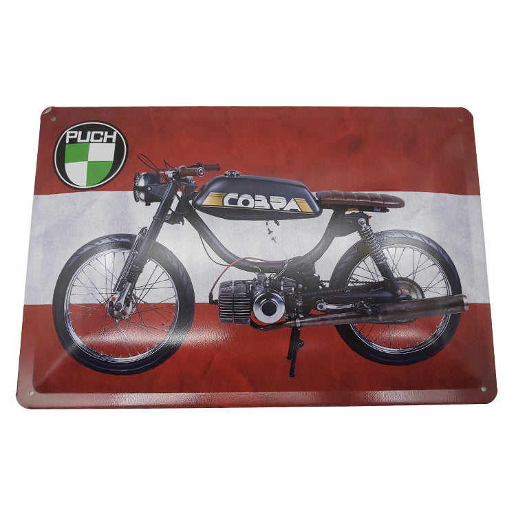 Blechschild Puch Cobra