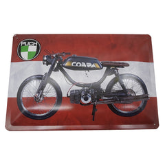 Blechschild Puch Cobra