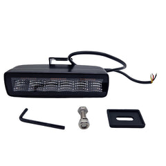 LED Arbeitsscheinwerfer mit Warnlicht 22 Watt 2880 Lumen von vorne mit Aufhängung