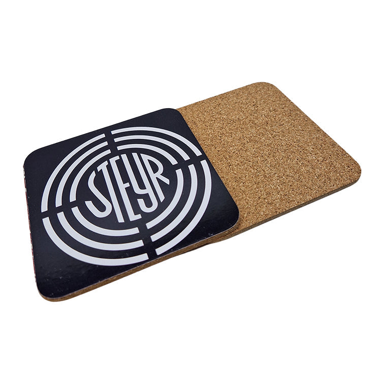 Logo Untersetzer Quadrat 2er- Pack