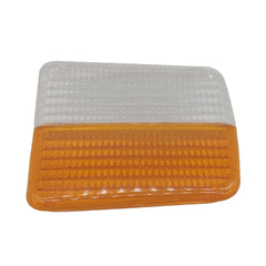 Lichtscheibe re gelb/weiß