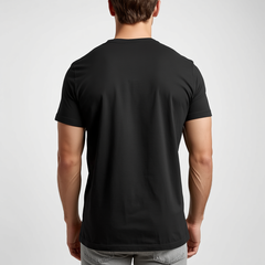 OTB Herren T-Shirt Schwarz mit Logo - Größe L