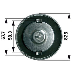 Plus Serie Tankverschluss Maße