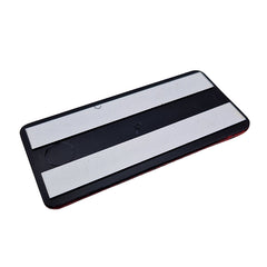 Rückstrahler Rot eckig geklebt – 94x44mm ansicht von hinten