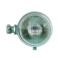 Scheinwerfer Ø 130 mm, links, Chrom – passend für Steyr T188, T190, T288, T290