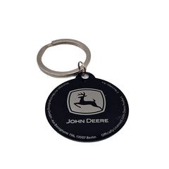 John Deere Logo Schlüsselanhänger von hinten
