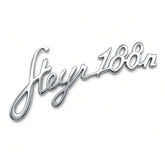 Steyr 188n Schriftzug für Kühlergrill – Premium, Messing verchromt