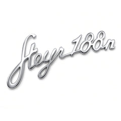 Steyr 188n Schriftzug für Kühlergrill – Premium, Messing verchromt
