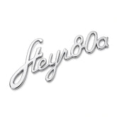 Steyr 80a Schriftzug für Kühlergrill – Premium, Messing verchromt