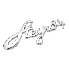 Steyr 84 Schriftzug für Steyr T84 – verchromt