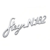 Steyr N182 Schriftzug für Kühlergrill – Premium, Messing verchromt