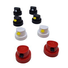 Sprühkopf Set 8-teiliges Ersatzsprühköpfe Kit Seitenansicht