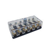 Sicherungsdose 6-polig durchsichtig