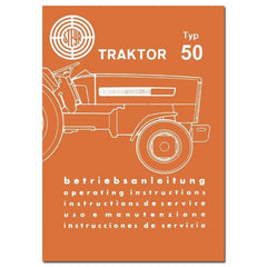 Manuale operativo del trattore 50 Plus