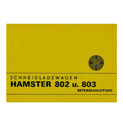 Hamster 802 und 803 Betriebsanleitung