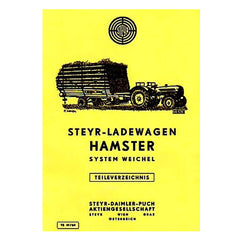 Catalogo dei pezzi di ricambio per il sistema Hamster Weichel