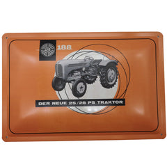 Blechschild - Steyr 188 mit 28PS