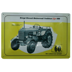 Blechschild - Steyr 280 mit 60PS