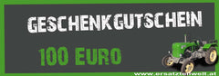 100€ Geschenkgutschein