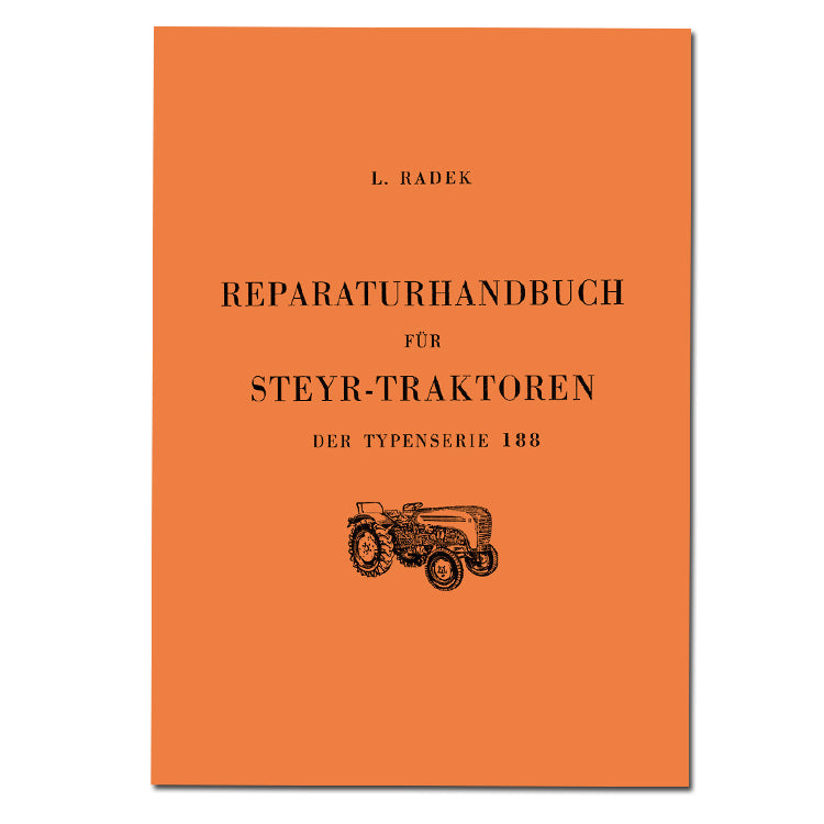 Steyr repair manual for tractors of the 188 series