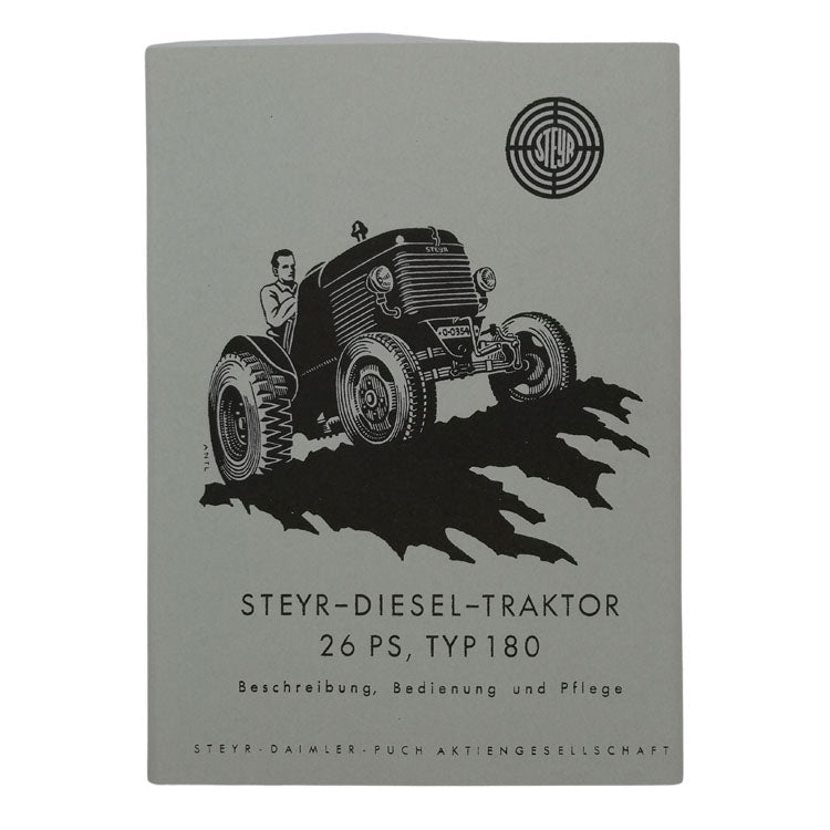 Steyr 180, Kurzschnauzer, 26 HP Operating Instructions