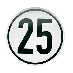 Beschränkungstafel 25 km/H