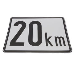 Beschränkungsfolie 20 km/H