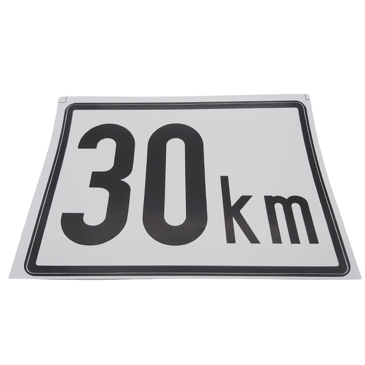 Beschränkungsfolie 30 km/H