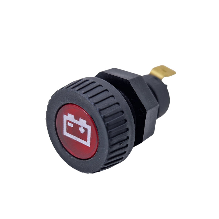 Spia luminosa della batteria rossa