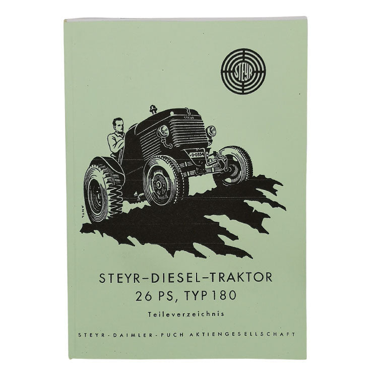Steyr 180 with 26 HP spare parts catalog