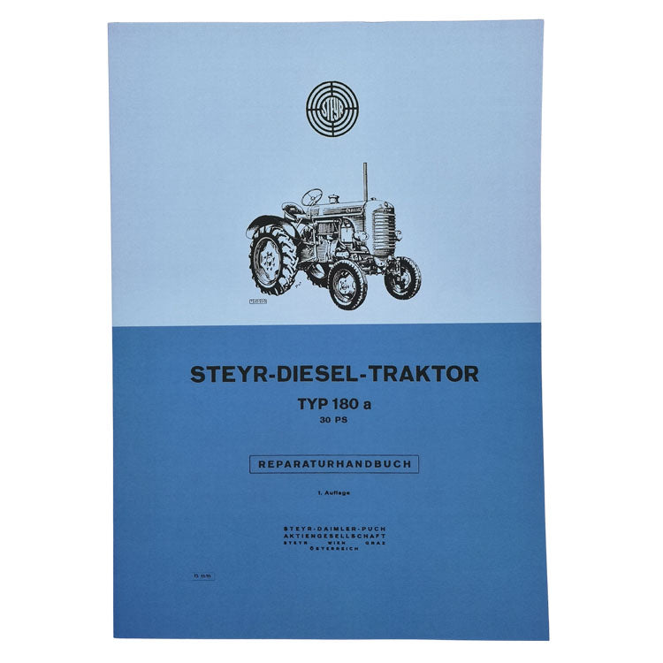 STEYR 180a ,30 HP ,2-cylinder repair manual
