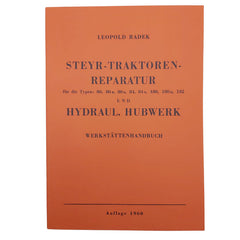 Steyr Hydraulisches Hubwerk Werkstättenhandbuch T80-T182