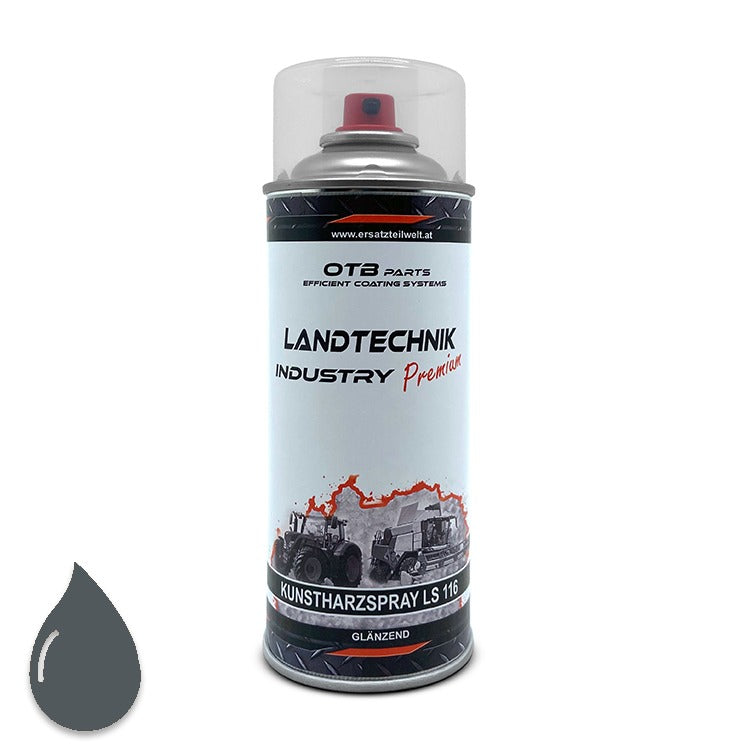 Giant Hoflader Grau RAL 7011 Spraydose 400ml – OTB Kunstharzlack für Giant Hoflader